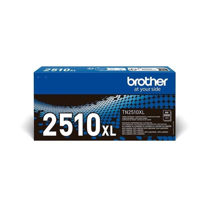 Brother TN2510XL Preto Toner Original - TN2510XL