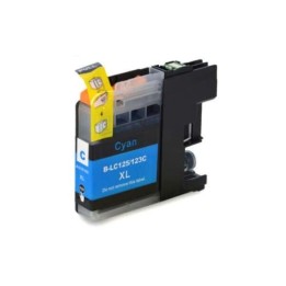 Brother LC123XL/LC121XL Ciano Tinteiro Compatível