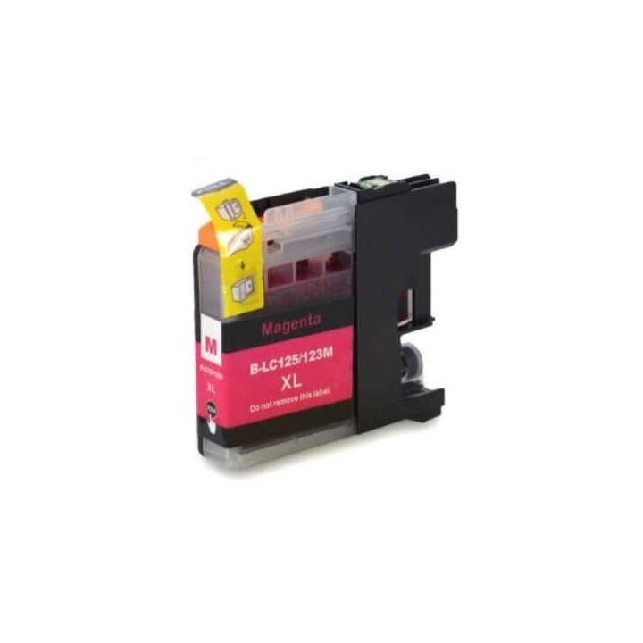 Brother LC123XL/LC121XL Magenta Tinteiro Compatível