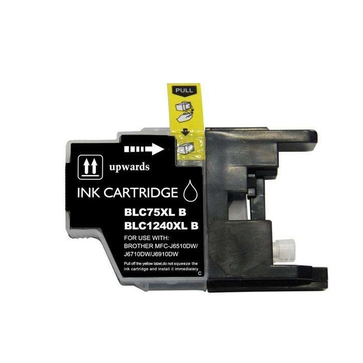 Brother LC1240XL/LC1220XL/LC1280XL Preto Tinteiro Compatível