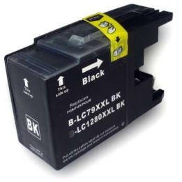 Brother LC1280XL Preto Tinteiro Compatível