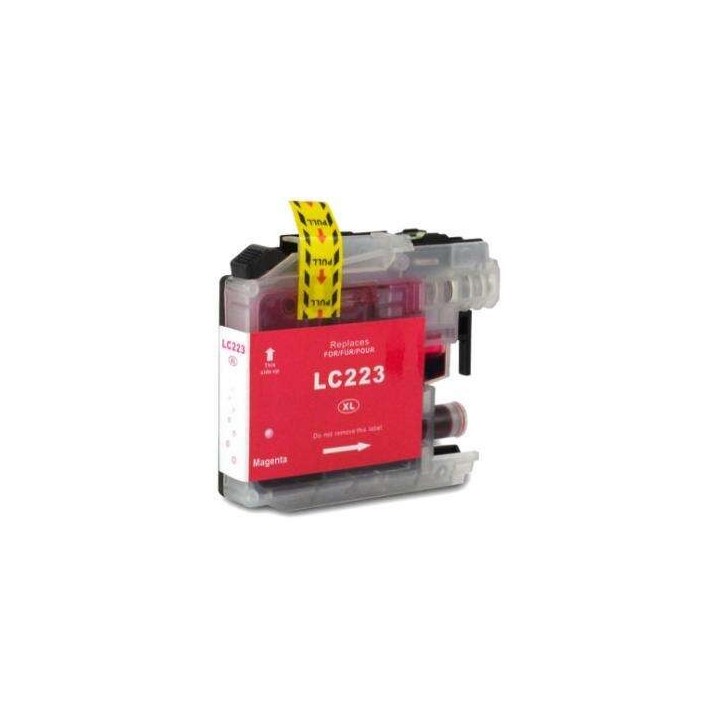 Brother LC223/LC221 Magenta Tinteiro Compatível
