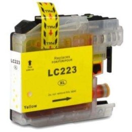 Brother LC223/LC221 Amarelo Tinteiro Compatível