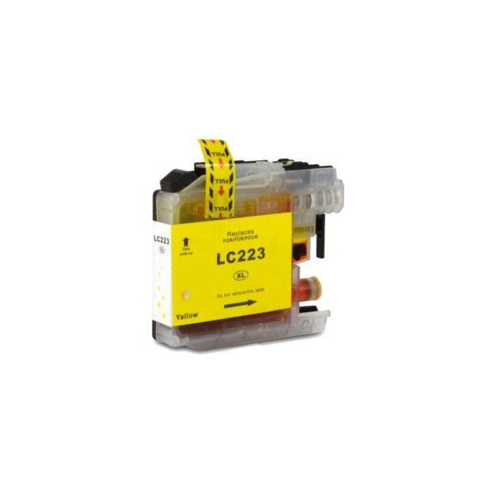 Brother LC223/LC221 Amarelo Tinteiro Compatível