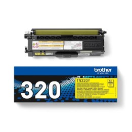 Brother TN320 Amarelo Toner Original - TN320E