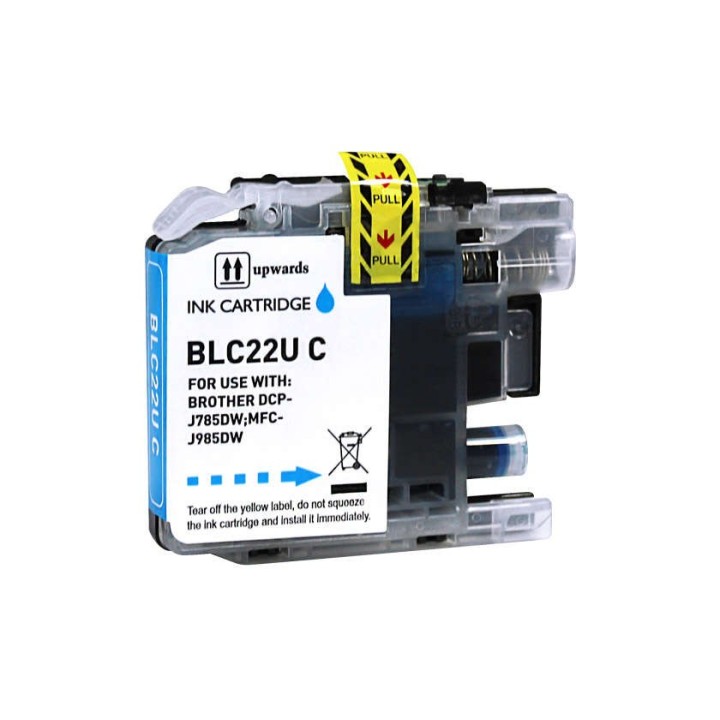 Brother LC22U Ciano Tinteiro Compatível