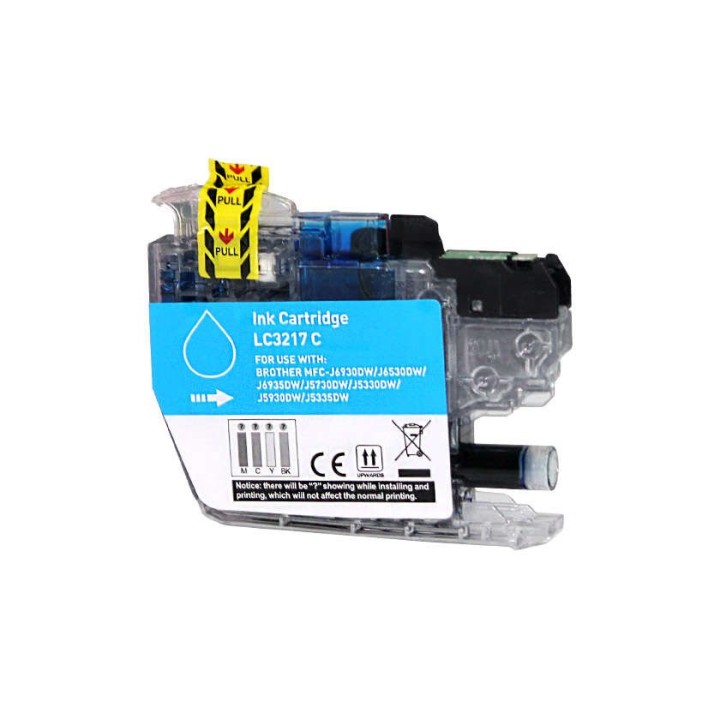 Brother LC3217 Ciano Tinteiro Compatível