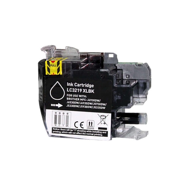 Brother LC3219XL Preto Tinteiro Compatível