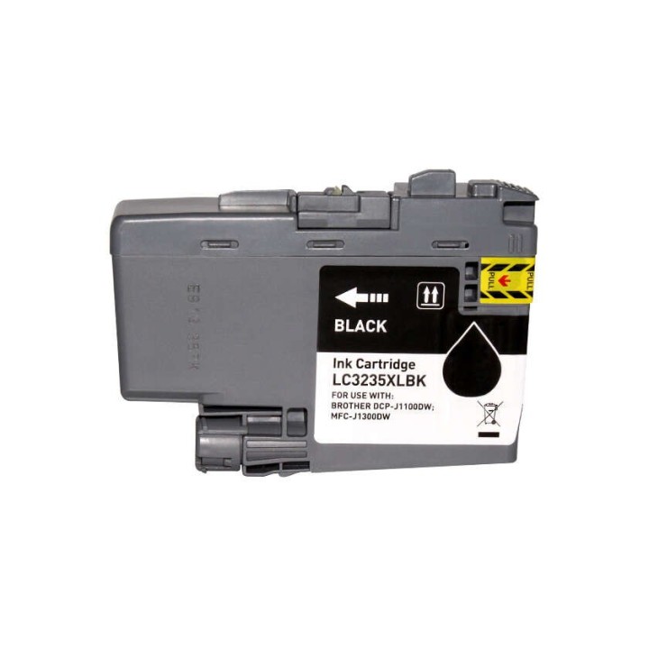 Brother LC3235XL/LC3233 Preto Tinteiro Pigmentada Compatível