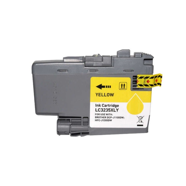 Brother LC3235XL/LC3233 Amarelo Tinteiro Compatível