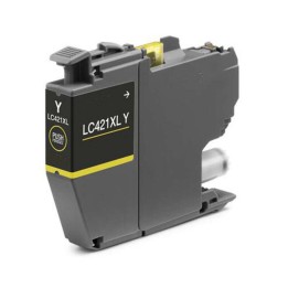 Brother LC421XL Amarelo Tinteiro Compatível