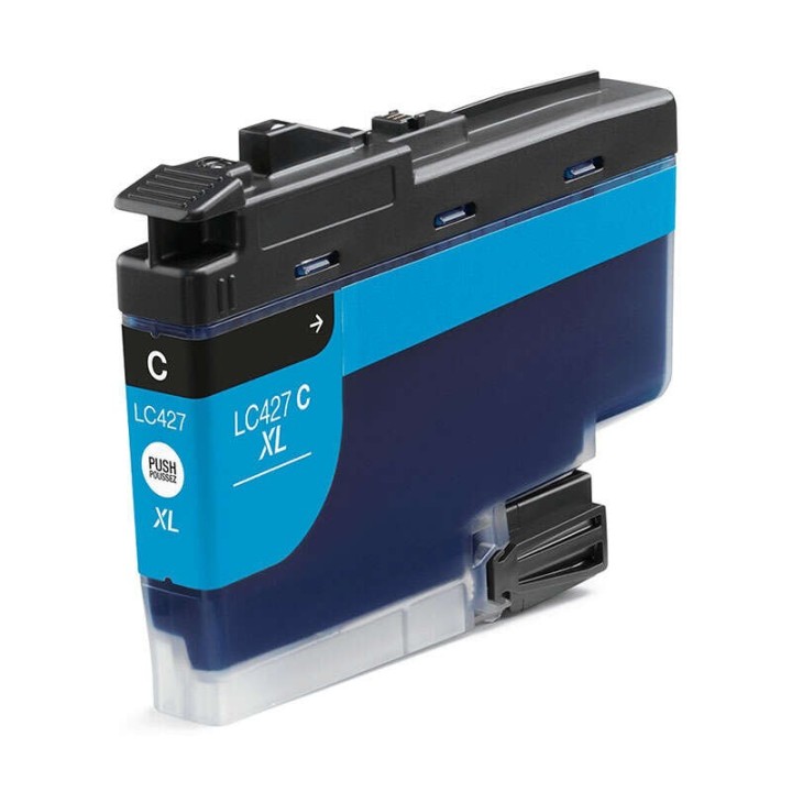 Brother LC427XL Ciano Tinteiro Pigmentada Compatível