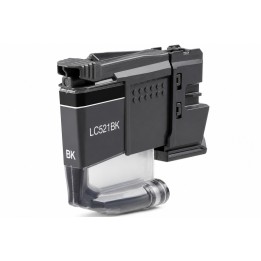 Brother LC521 Preto Tinteiro Pigmentada Compatível