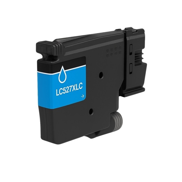 Brother LC527XL Ciano Tinteiro Pigmentada Compatível