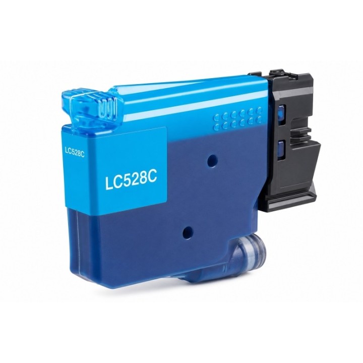 Brother LC528 Ciano Tinteiro Pigmentada Compatível
