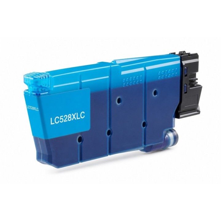 Brother LC528XL Ciano Tinteiro Pigmentada Compatível