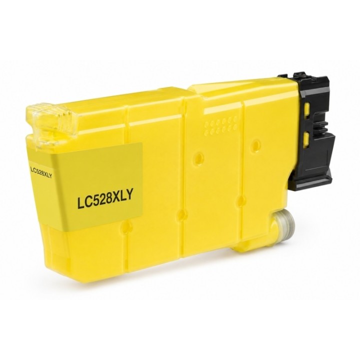 Brother LC528XL Amarelo Tinteiro Pigmentada Compatível