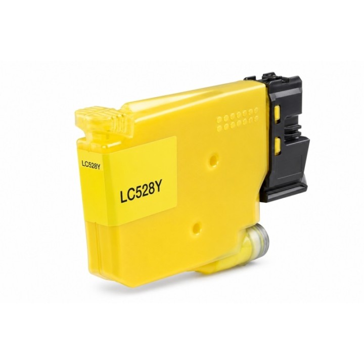 Brother LC528 Amarelo Tinteiro Pigmentada Compatível