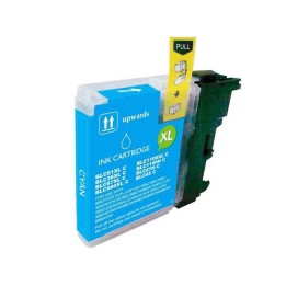 Brother LC980XL/LC1100XL/LC985XL Ciano Tinteiro Compatível
