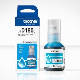 Brother BTD180C Ciano Frasco de Tinta Original - BTD180C