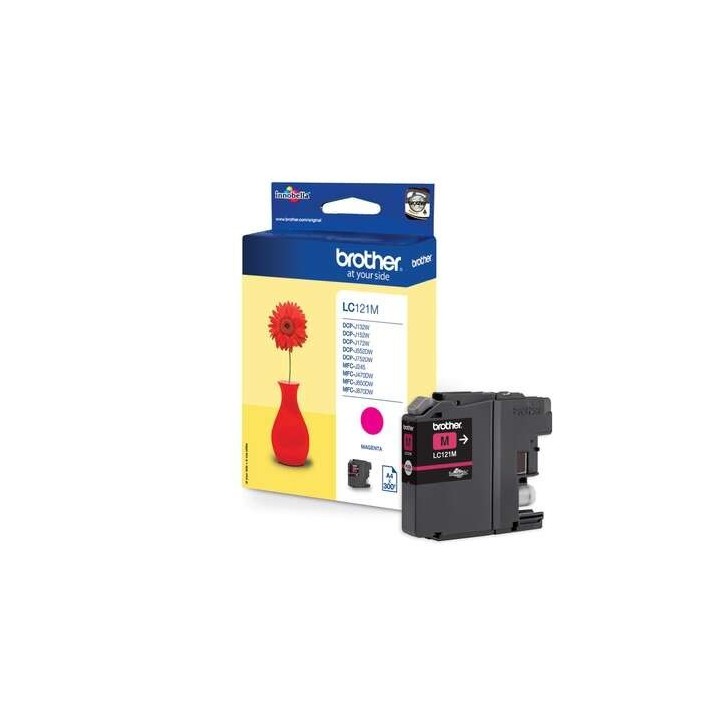 Brother LC121 Magenta Tinteiro Original - LC121MBP