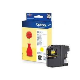 Brother LC121 Amarelo Tinteiro Original - LC121YBP