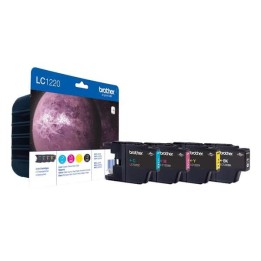 Brother LC1220 Pack de 4 Cartuchos de Tinta Originais - LC1220VALBP
