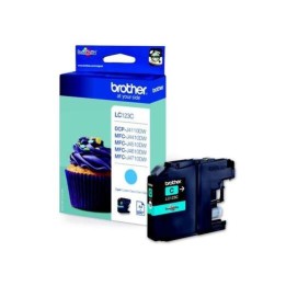 Brother LC123 Ciano Tinteiro Original - LC123CBP