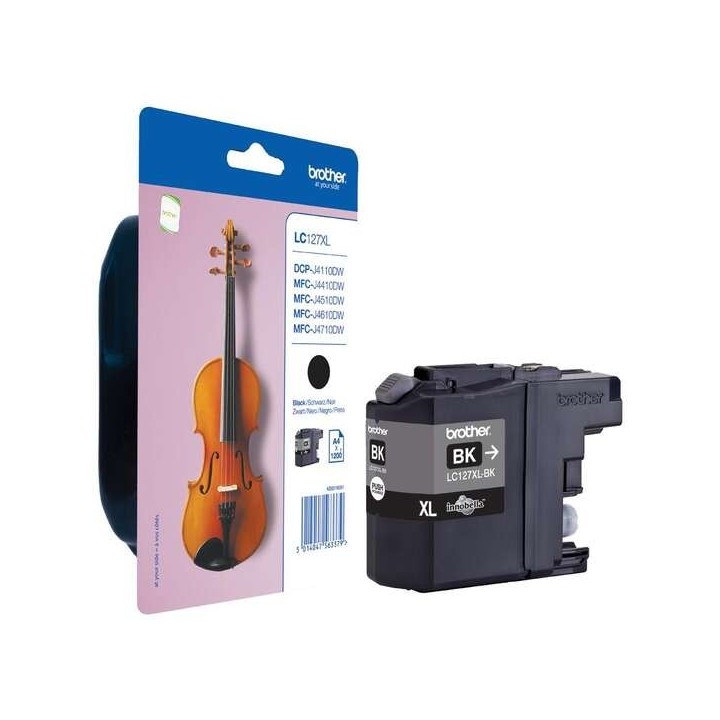 Brother LC127XL Preto Tinteiro Original - LC127XLBKBP