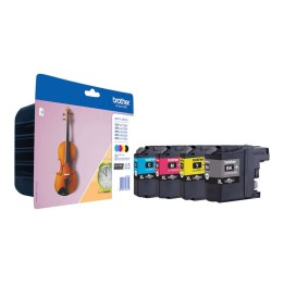 Brother LC127XL/LC125XL Pack de 4 Cartuchos de Tinta Originais - LC127