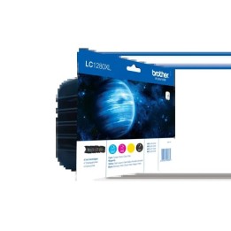 Brother LC1280XL Pack de 4 Cartuchos de Tinta Originais - LC1280XLVALB