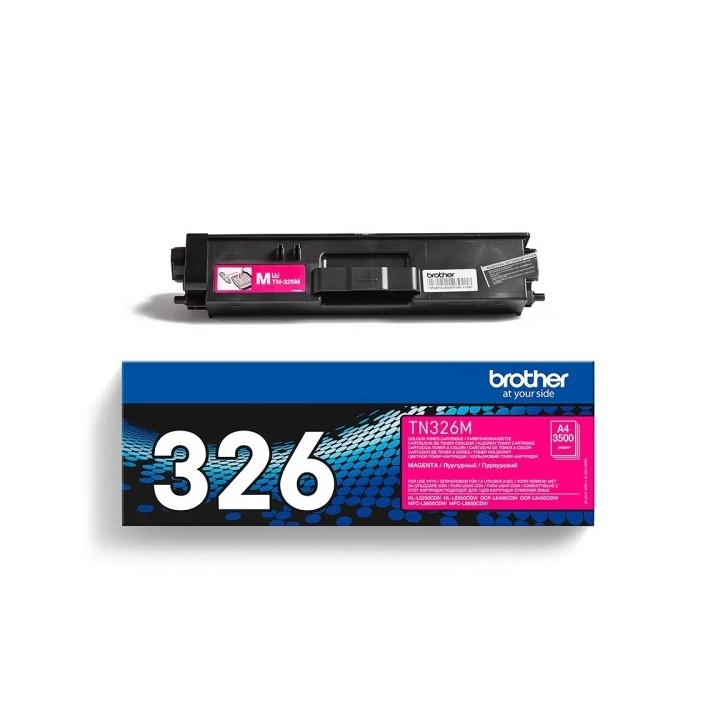 Brother TN326 Magenta Toner Original - TN326M