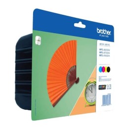 Brother LC129XL/LC125XL Pack de 4 Cartuchos de Tinta Originais - LC129