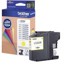 Brother LC223 Amarelo Tinteiro Original - LC223YBP