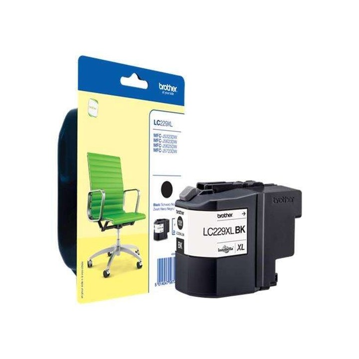 Brother LC229XL Preto Tinteiro Original - LC229XLBKBP