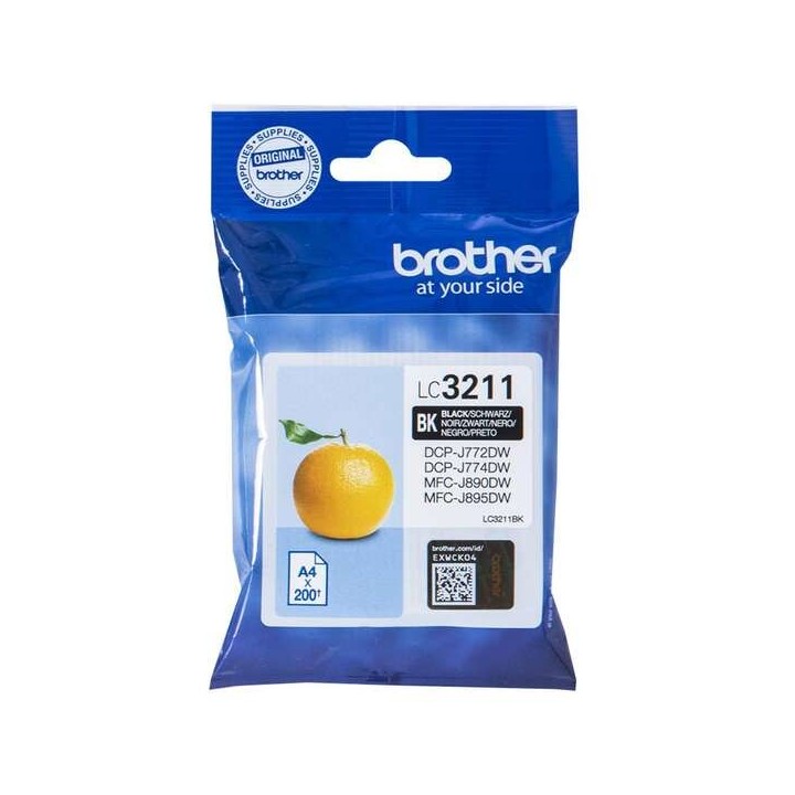 Brother LC3211 Preto Tinteiro Original - LC3211BK