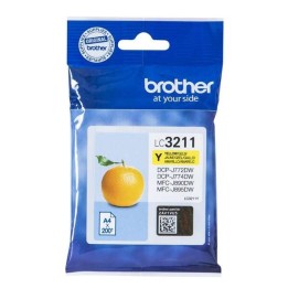 Brother LC3211 Amarelo Tinteiro Original - LC3211E