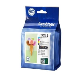 Brother LC3213 Pack de 4 Cartuchos de Tinta Originais - LC3213VAL