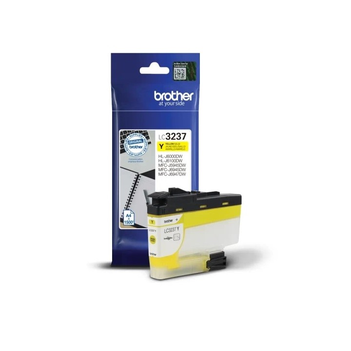Brother LC3237 Amarelo Tinteiro Original - LC3237E