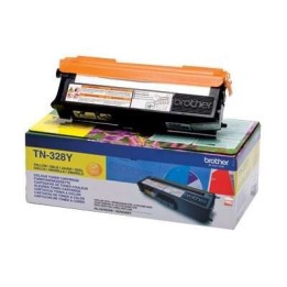 Brother TN328 Amarelo Toner Original - TN328E