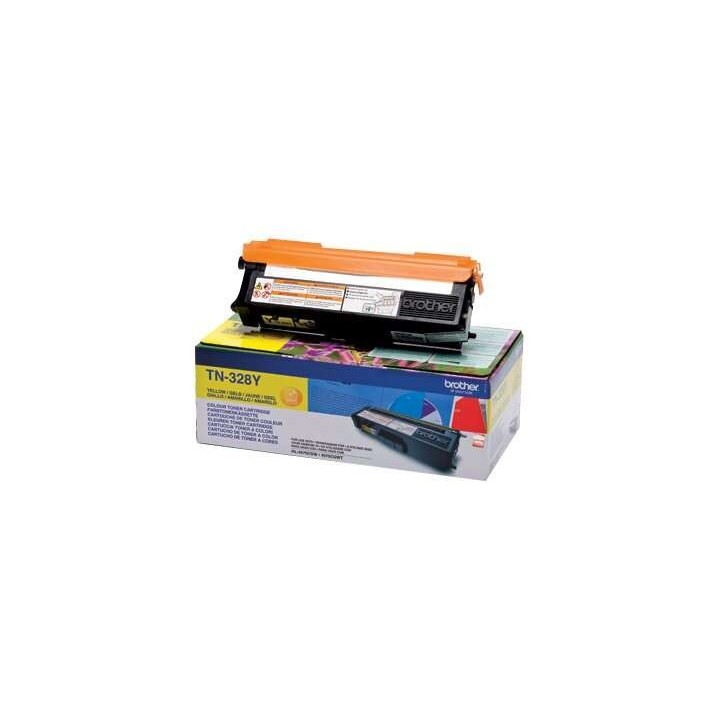 Brother TN328 Amarelo Toner Original - TN328E