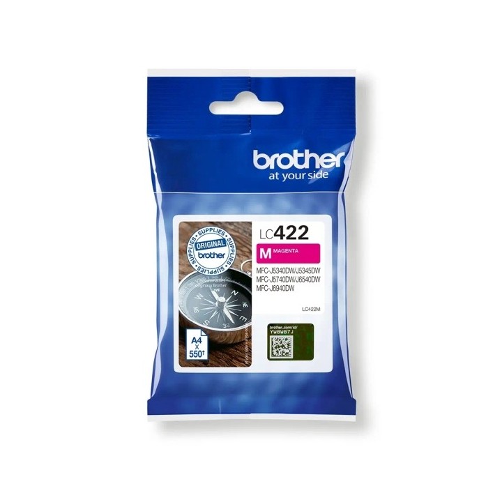 Brother LC422 Magenta Tinteiro Original - LC422M