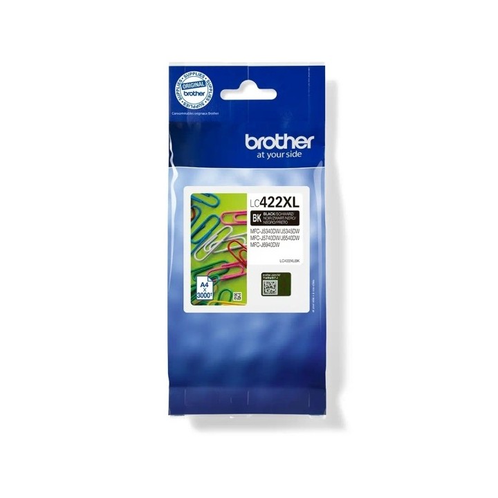 Brother LC422XL Preto Tinteiro Original - LC422XLBK
