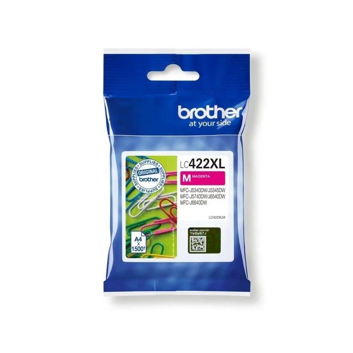 Brother LC422XL Magenta Tinteiro Original - LC422XLM