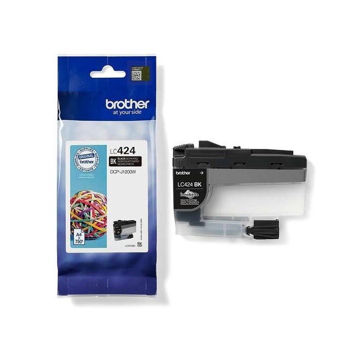 Brother LC424 Preto Tinteiro Original - LC424BK