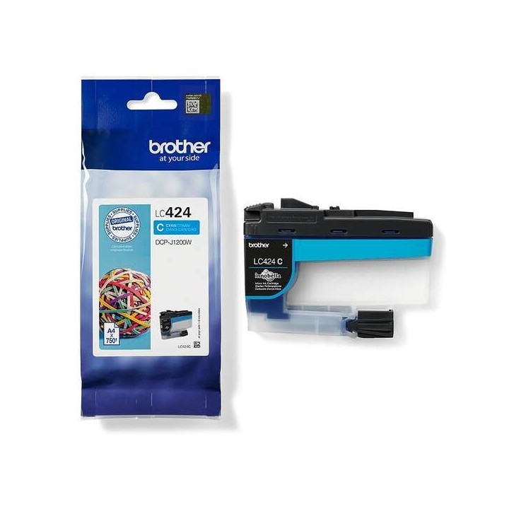 Brother LC424 Ciano Tinteiro Original - LC424C