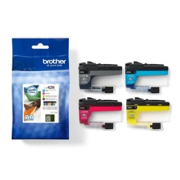 Brother LC426 Pack de 4 Cartuchos de Tinta Originais - LC426VAL