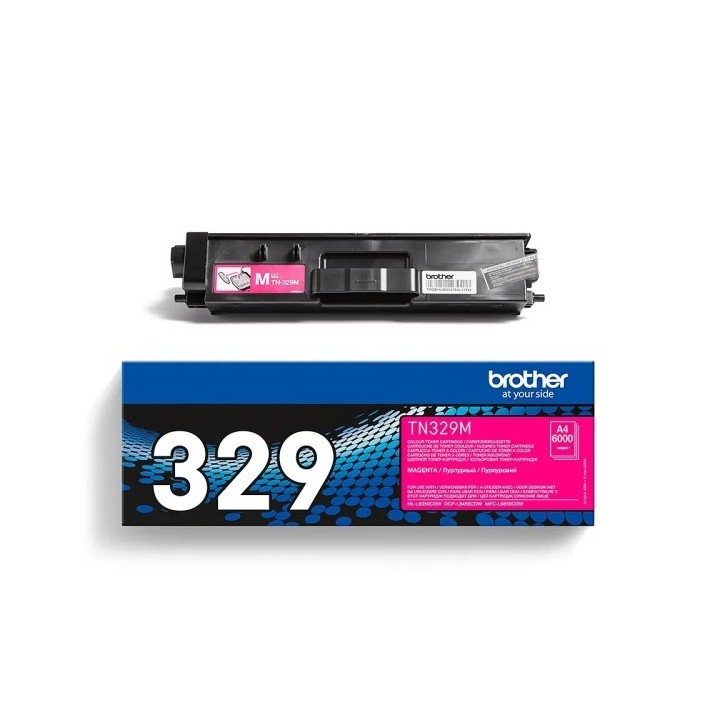 Brother TN329 Magenta Toner Original - TN329M