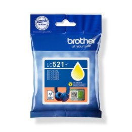 Brother LC521 Amarelo Tinteiro Original - LC521E