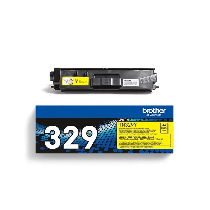 Brother TN329 Amarelo Toner Original - TN329E